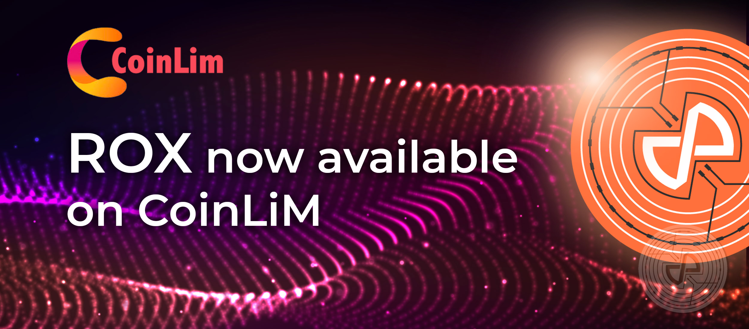 ROX now available on CoinLim